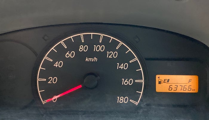 2010 Maruti Alto LXI, Petrol, Manual, 63,999 km, Odometer Image