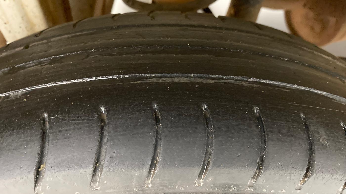 2010 Maruti Alto LXI, Petrol, Manual, 63,999 km, Right Rear Tyre Tread