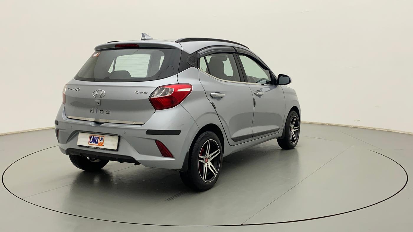 2021 Hyundai GRAND I10 NIOS SPORTZ 1.2 KAPPA VTVT, Petrol, Manual, 22,222 km, Right Back Diagonal