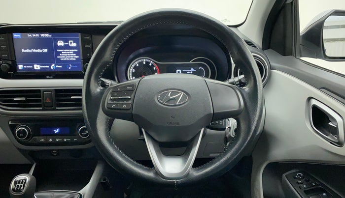 2021 Hyundai GRAND I10 NIOS SPORTZ 1.2 KAPPA VTVT, Petrol, Manual, 22,222 km, Steering Wheel Close Up