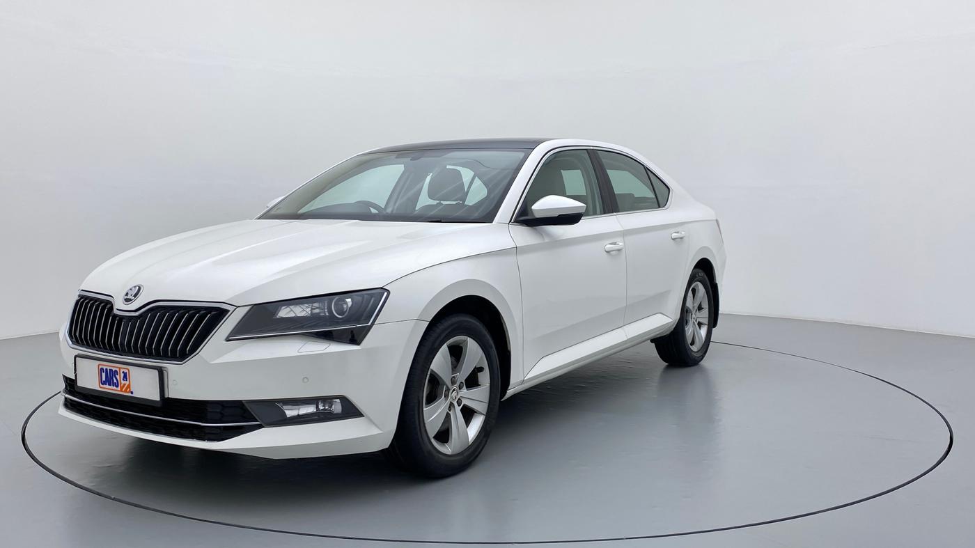 2016 Skoda Superb 1.8 TSI STYLE AT, Petrol, Automatic, 16,479 km, Left Front Diagonal