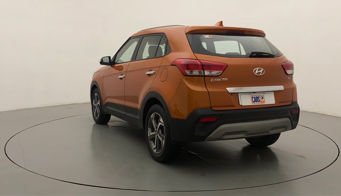 2018 Hyundai Creta SX AT 1.6 PETROL, Petrol, Automatic, 50,708 km, Left Back Diagonal