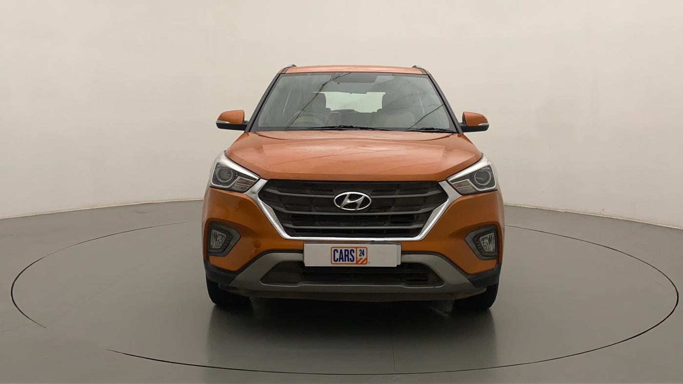 2018 Hyundai Creta SX AT 1.6 PETROL, Petrol, Automatic, 50,708 km, Front