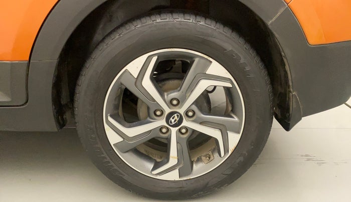 2018 Hyundai Creta SX AT 1.6 PETROL, Petrol, Automatic, 50,708 km, Left Rear Wheel