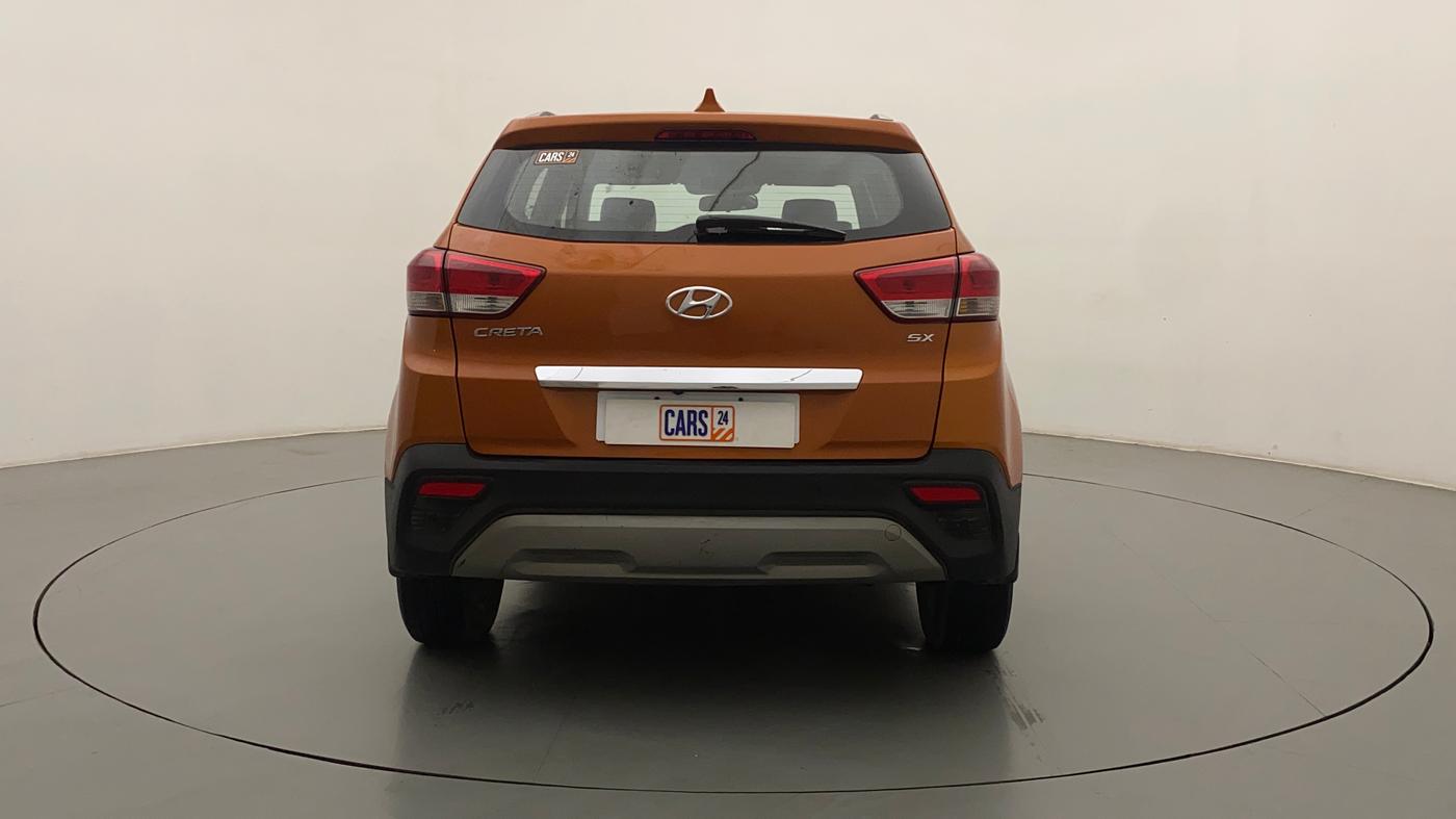 2018 Hyundai Creta SX AT 1.6 PETROL, Petrol, Automatic, 50,708 km, Back/Rear