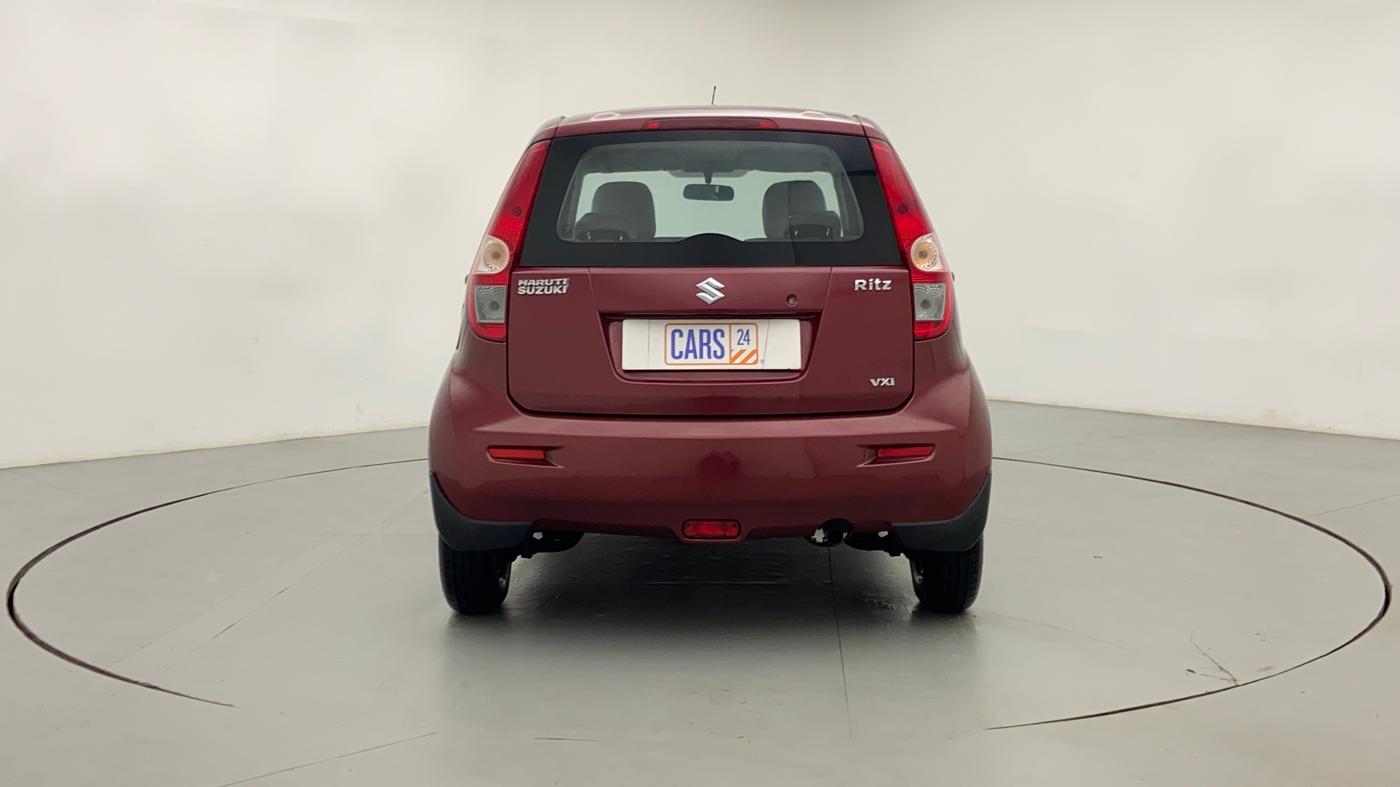 2011 Maruti Ritz VXI BS IV, Petrol, Manual, 61,375 km, Back/Rear View