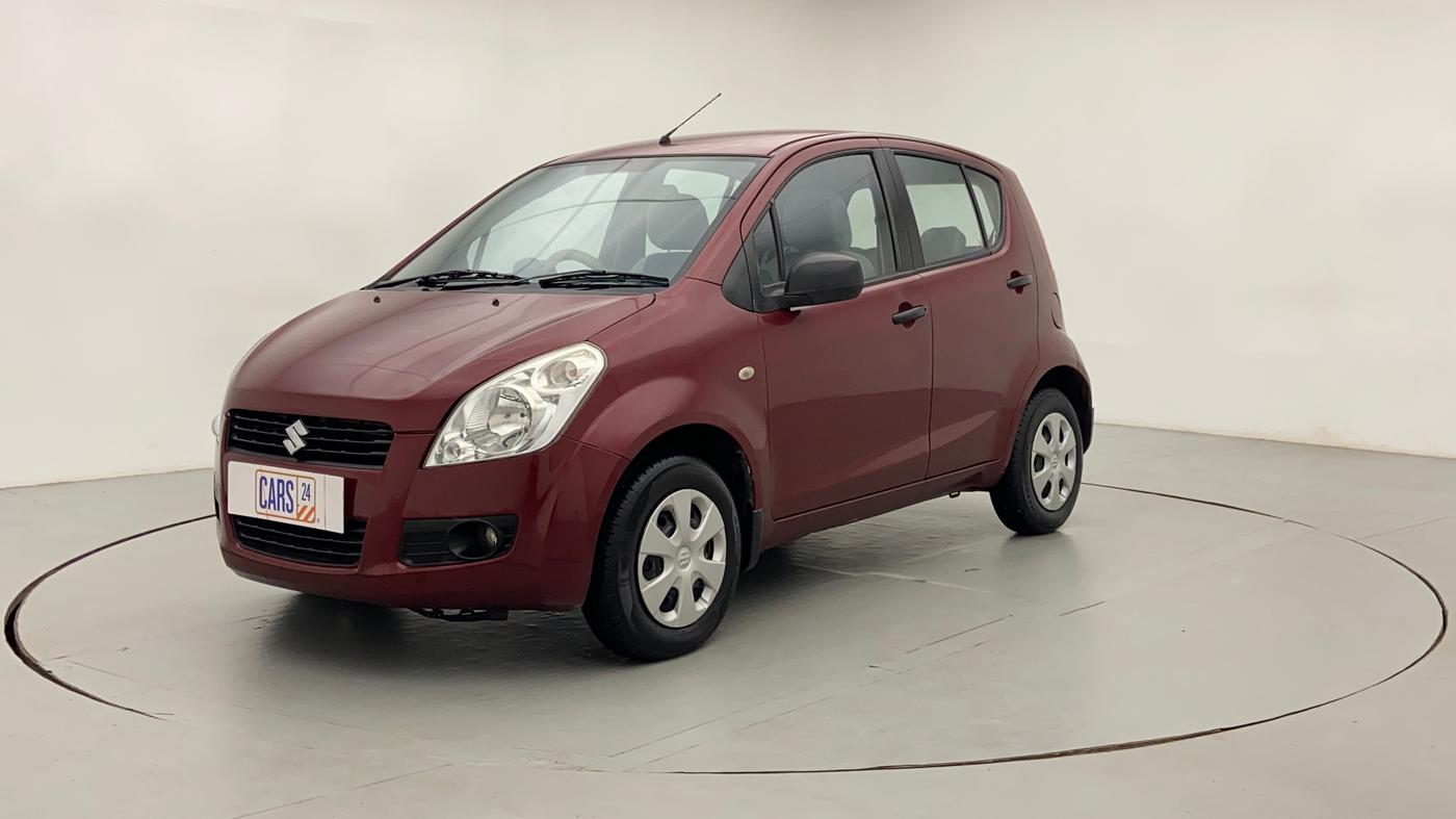 2011 Maruti Ritz VXI BS IV, Petrol, Manual, 61,375 km, Left Front Diagonal (45- Degree) View