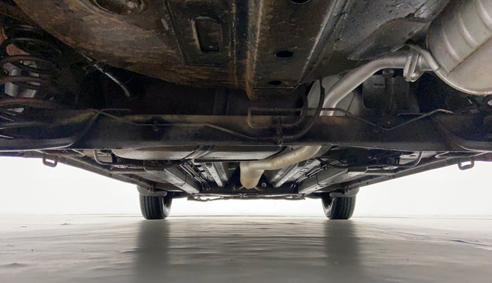 2011 Maruti Ritz VXI BS IV, Petrol, Manual, 61,375 km, Rear underbody view