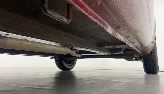 2011 Maruti Ritz VXI BS IV, Petrol, Manual, 61,375 km, Front left underbody view