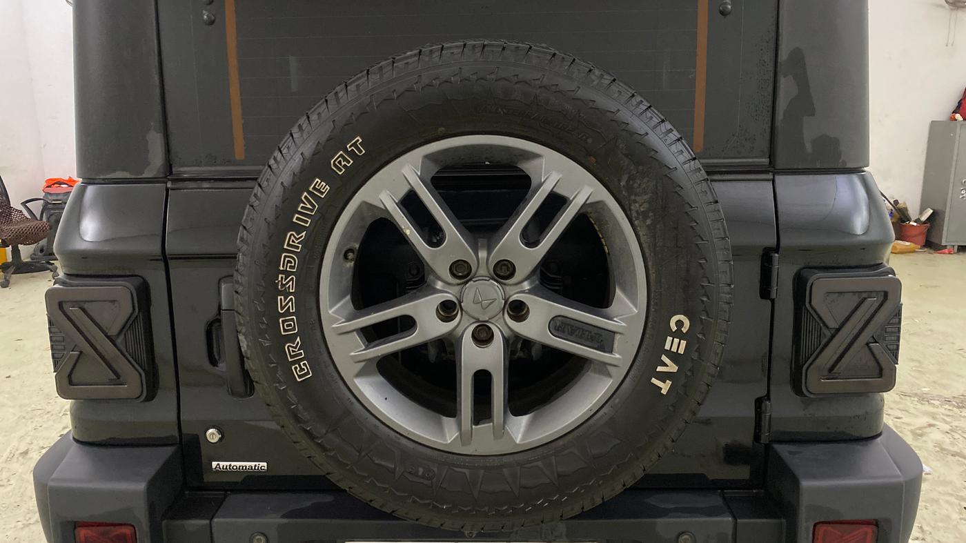 2023 Mahindra Thar LX D AT 4WD HT, Diesel, Automatic, 25,514 km, Spare Tyre