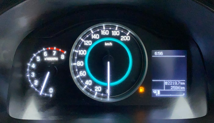 2022 Maruti IGNIS ZETA 1.2, Petrol, Manual, 2,594 km, Odometer Image