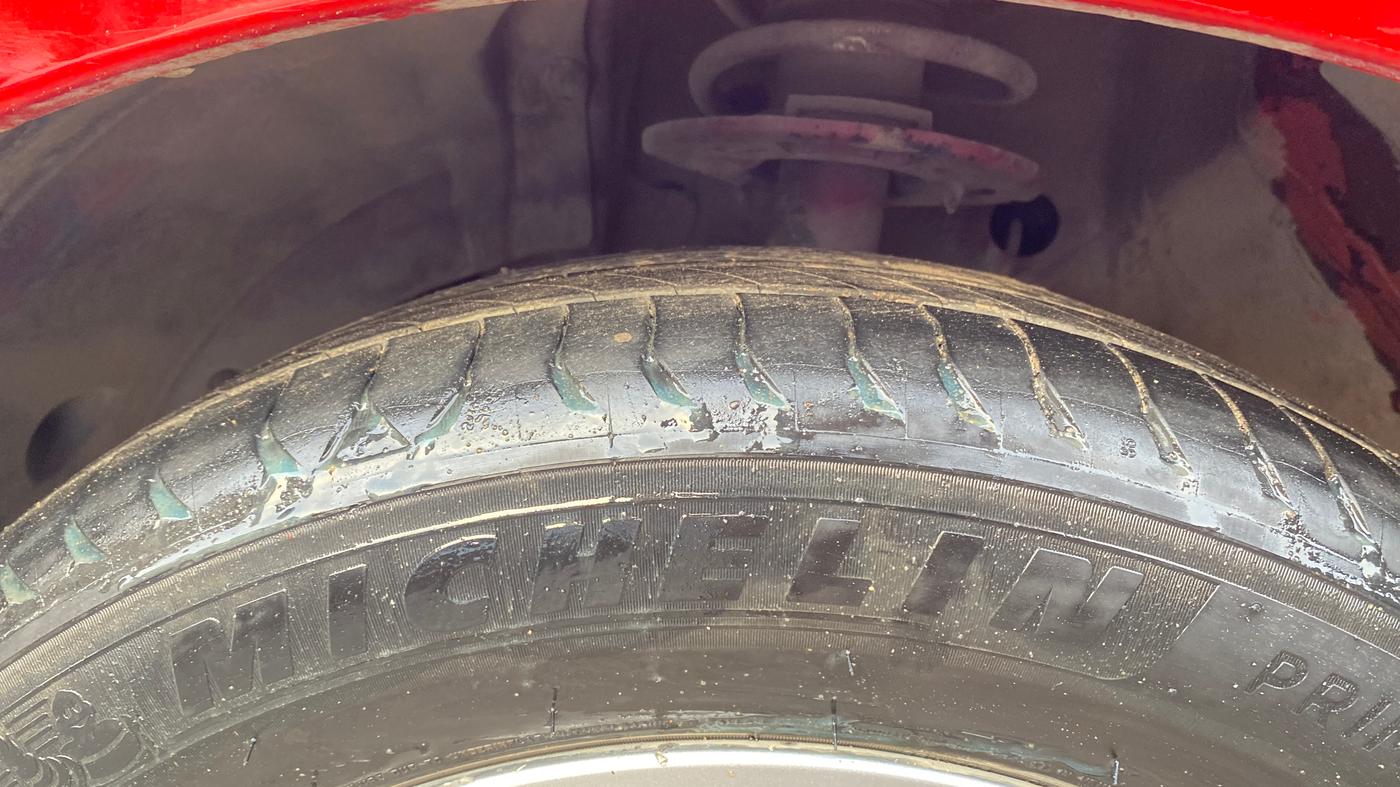 2017 Maruti Baleno ZETA PETROL 1.2, Petrol, Manual, 81,284 km, Left Front Tyre Tread