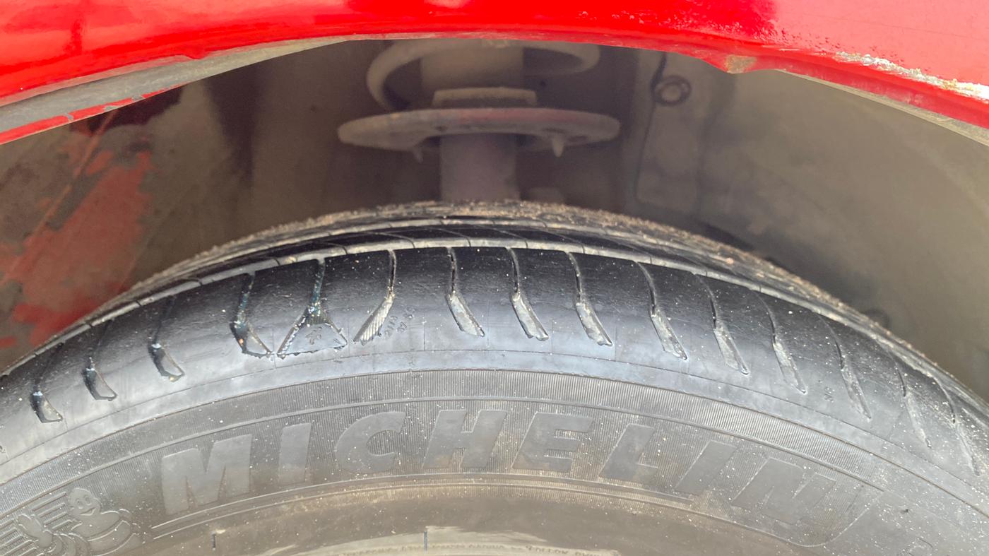 2017 Maruti Baleno ZETA PETROL 1.2, Petrol, Manual, 81,284 km, Right Front Tyre Tread