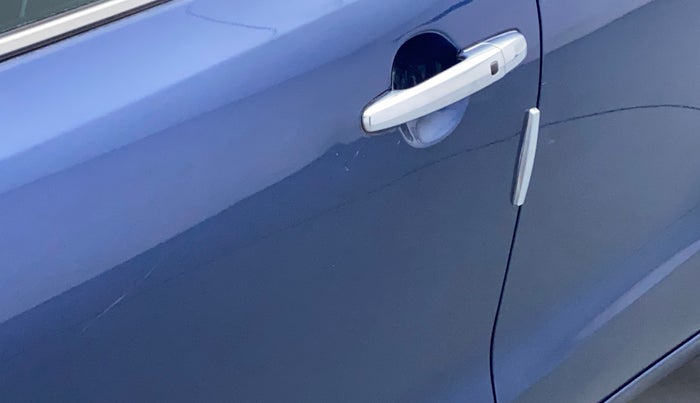2021 Maruti Baleno ALPHA CVT PETROL 1.2, Petrol, Automatic, 15,471 km, Front passenger door - Slightly dented