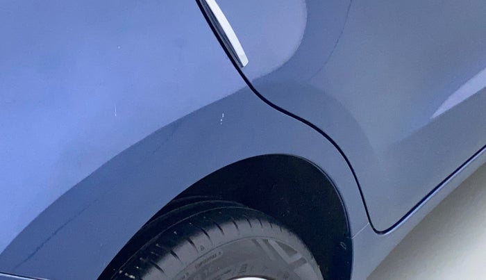2021 Maruti Baleno ALPHA CVT PETROL 1.2, Petrol, Automatic, 15,471 km, Right quarter panel - Slightly dented