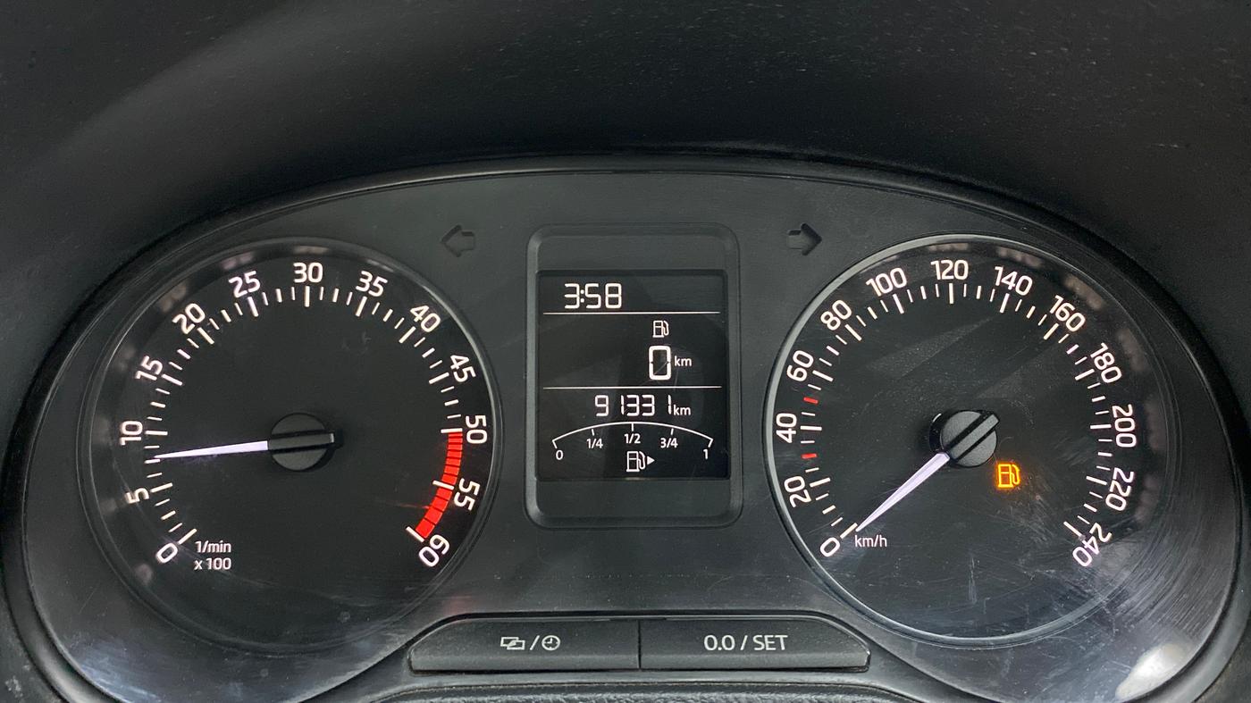 2019 Skoda Rapid STYLE 1.5 TDI, Diesel, Manual, 91,331 km, Odometer Image
