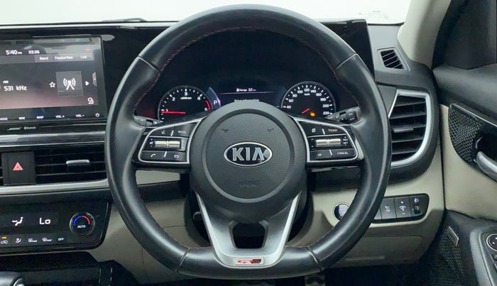 2019 KIA SELTOS GTX PLUS AT 1.5 DIESEL, Diesel, Automatic, 69,926 km, Steering Wheel Close Up