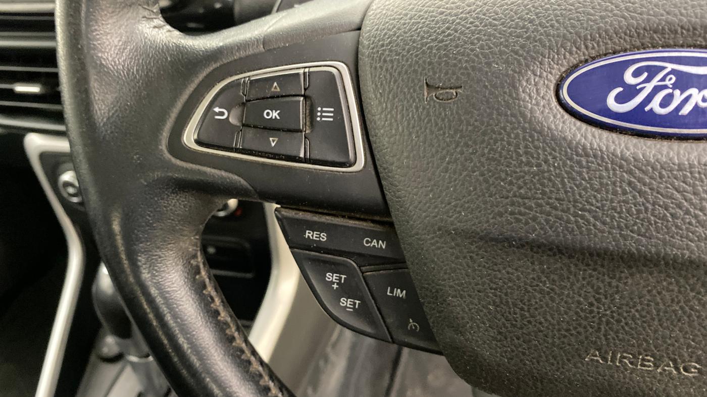 2018 Ford Ecosport TITANIUM + 1.5L PETROL AT, CNG, Automatic, 1,06,505 km, Adaptive Cruise Control