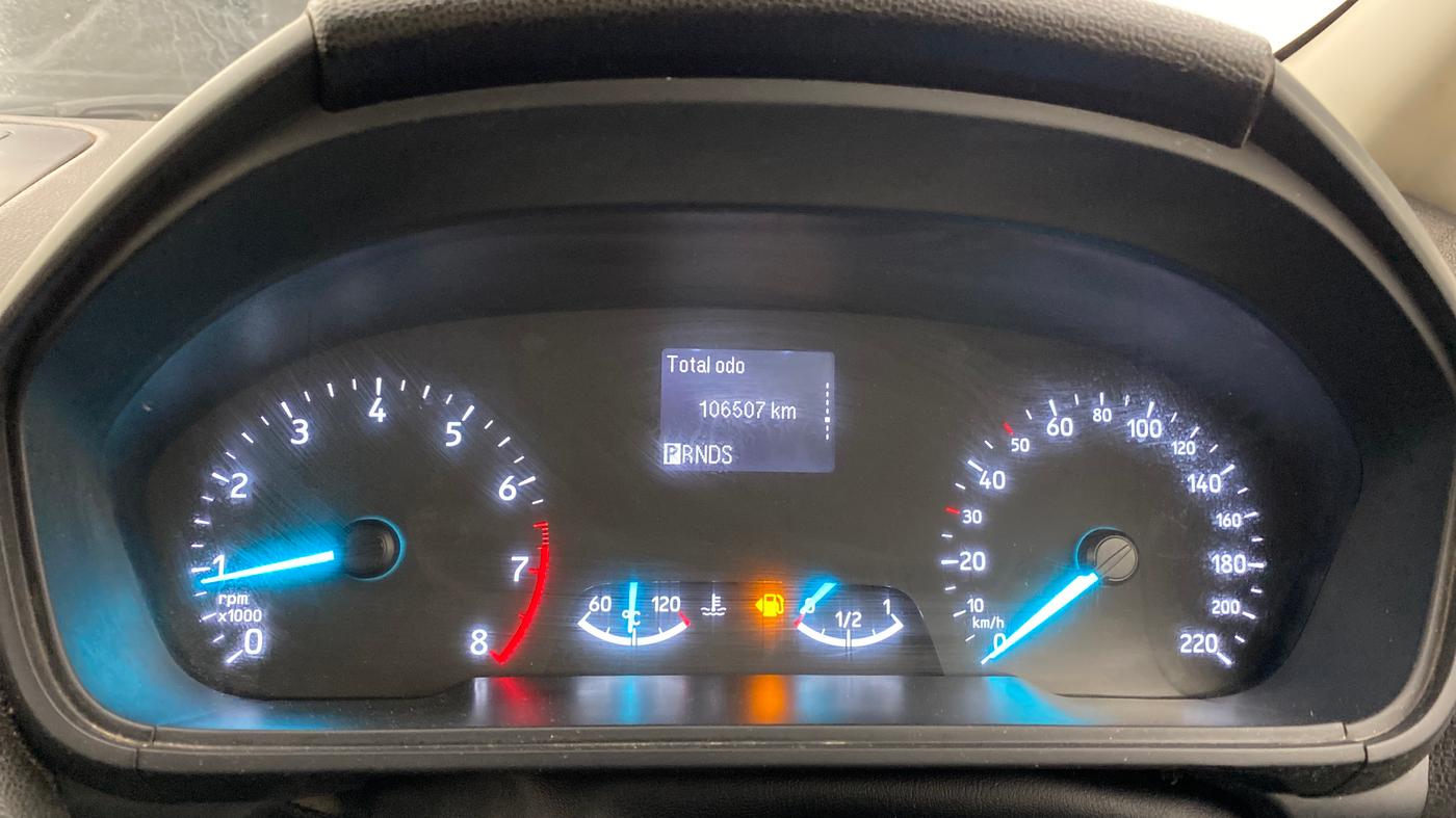 2018 Ford Ecosport TITANIUM + 1.5L PETROL AT, CNG, Automatic, 1,06,505 km, Odometer Image
