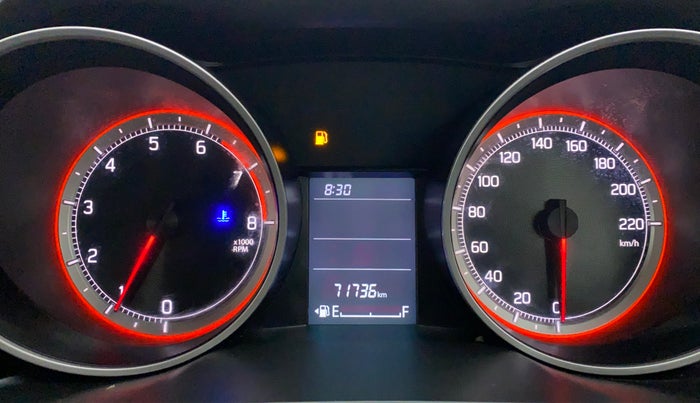 2019 Maruti Swift VXI, CNG, Manual, 71,735 km, Odometer Image