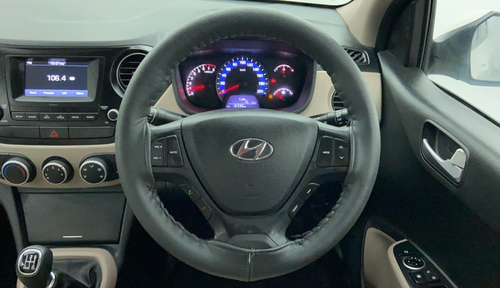 2018 Hyundai Xcent S 1.2, Petrol, Manual, 18,396 km, Steering Wheel Close-up