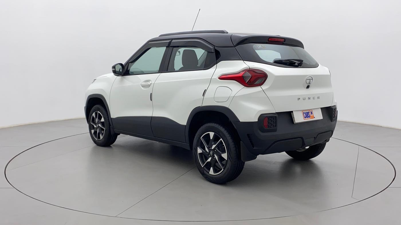 2021 Tata PUNCH CREATIVE  iRA PACK MT, Petrol, Manual, 14,806 km, Left Back Diagonal