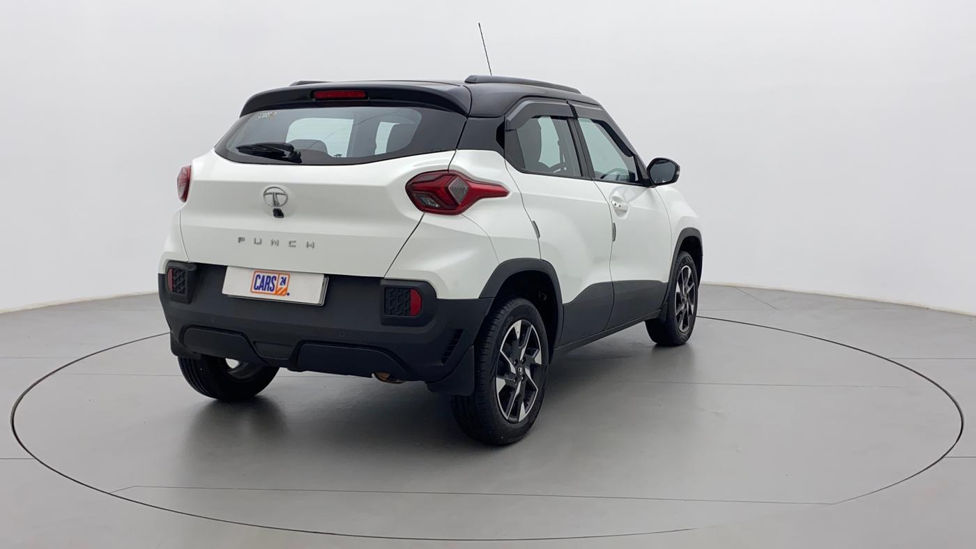 2021 Tata PUNCH CREATIVE  iRA PACK MT, Petrol, Manual, 14,806 km, Right Back Diagonal