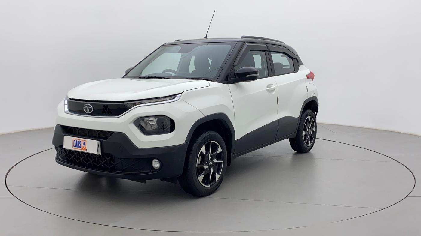 2021 Tata PUNCH CREATIVE  iRA PACK MT, Petrol, Manual, 14,806 km, Left Front Diagonal