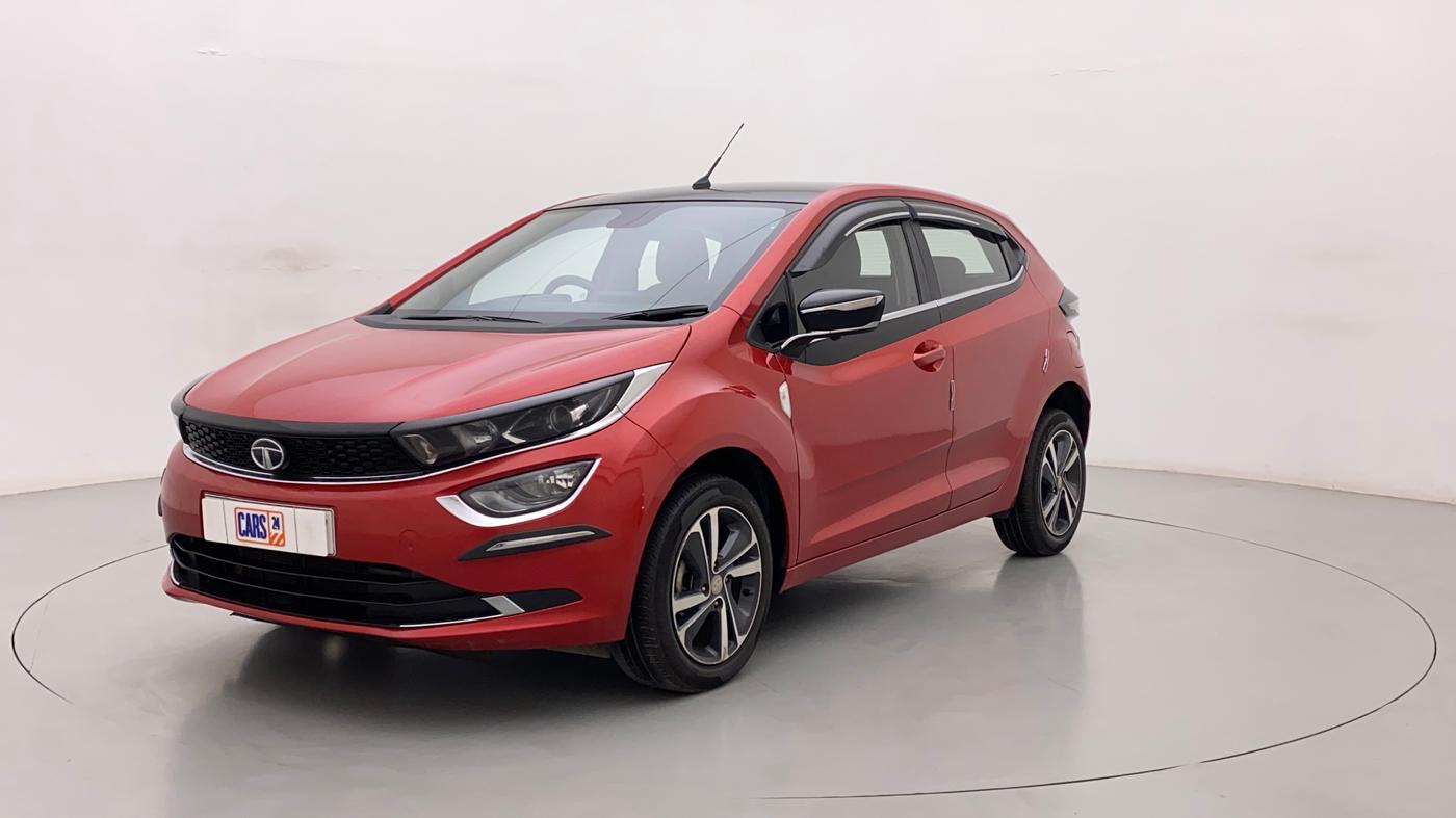 2020 Tata ALTROZ XZ PETROL, Petrol, Manual, 36,967 km, Left Front Diagonal