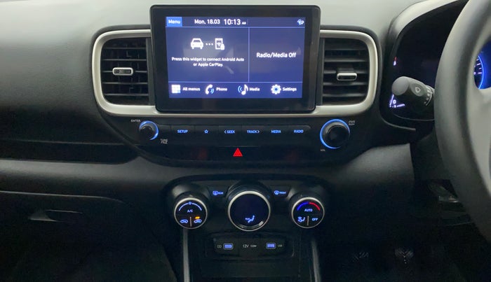 2022 Hyundai VENUE S+ 1.2, Petrol, Manual, 13,737 km, Air Conditioner