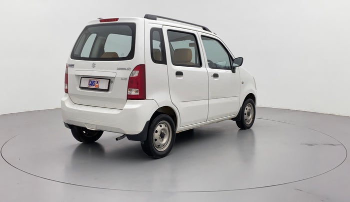 2009 Maruti Wagon R LXI, Petrol, Manual, 35,506 km, Right Back Diagonal (45- Degree) View
