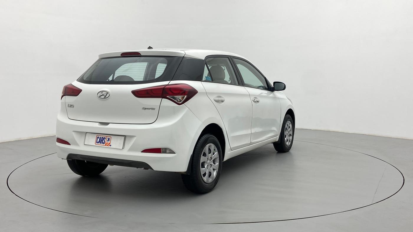 2017 Hyundai Elite i20 SPORTZ 1.2, Petrol, Manual, 55,563 km, Right Back Diagonal