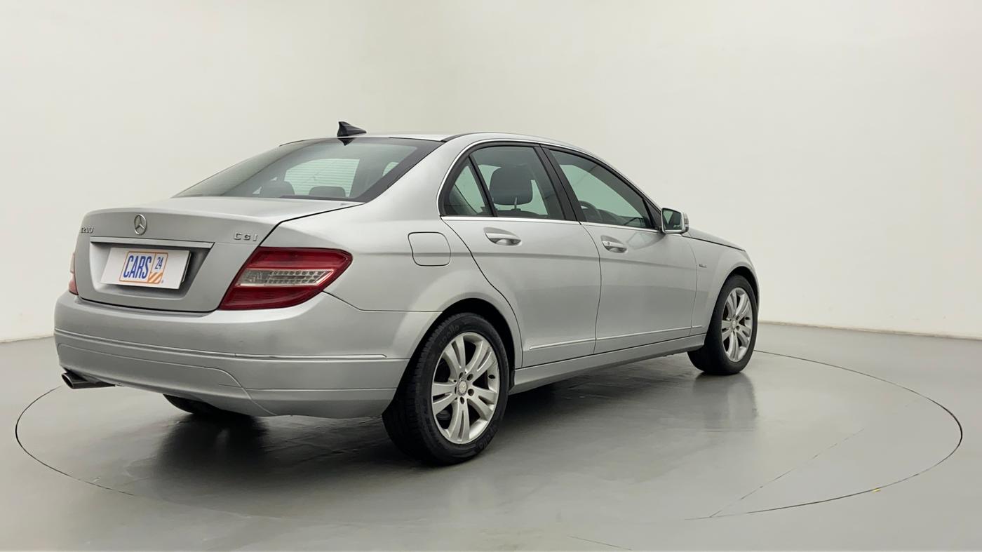 2011 Mercedes Benz C Class 200 CGI AVANTGARDE, Petrol, Automatic, 75,929 km, Right Back Diagonal
