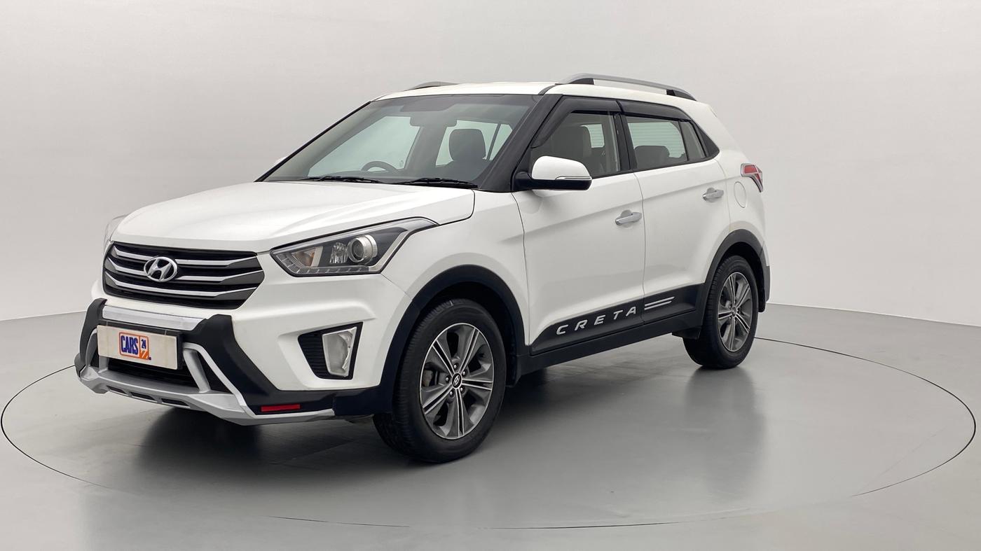 2017 Hyundai Creta 1.6 CRDI SX PLUS AUTO, Diesel, Automatic, 23,464 km, Left Front Diagonal