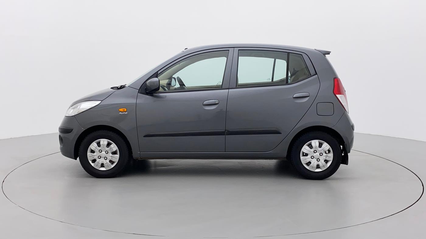 2010 Hyundai i10 SPORTZ 1.2 AT, Petrol, Automatic, 29,727 km, Left Side