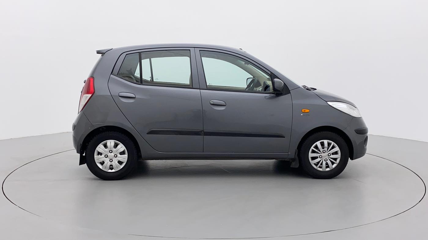 2010 Hyundai i10 SPORTZ 1.2 AT, Petrol, Automatic, 29,727 km, Right Side View