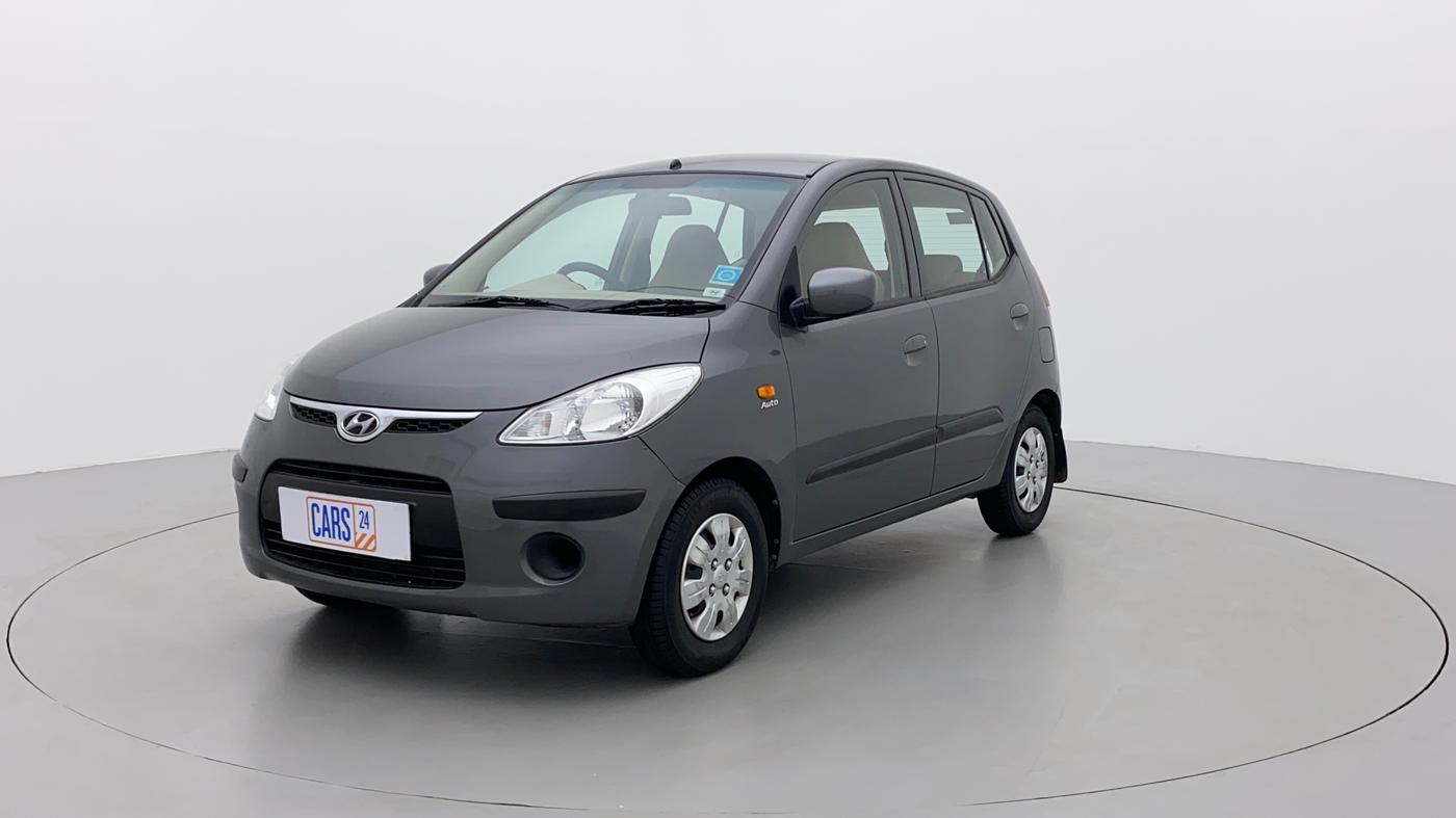 2010 Hyundai i10 SPORTZ 1.2 AT, Petrol, Automatic, 29,727 km, Left Front Diagonal