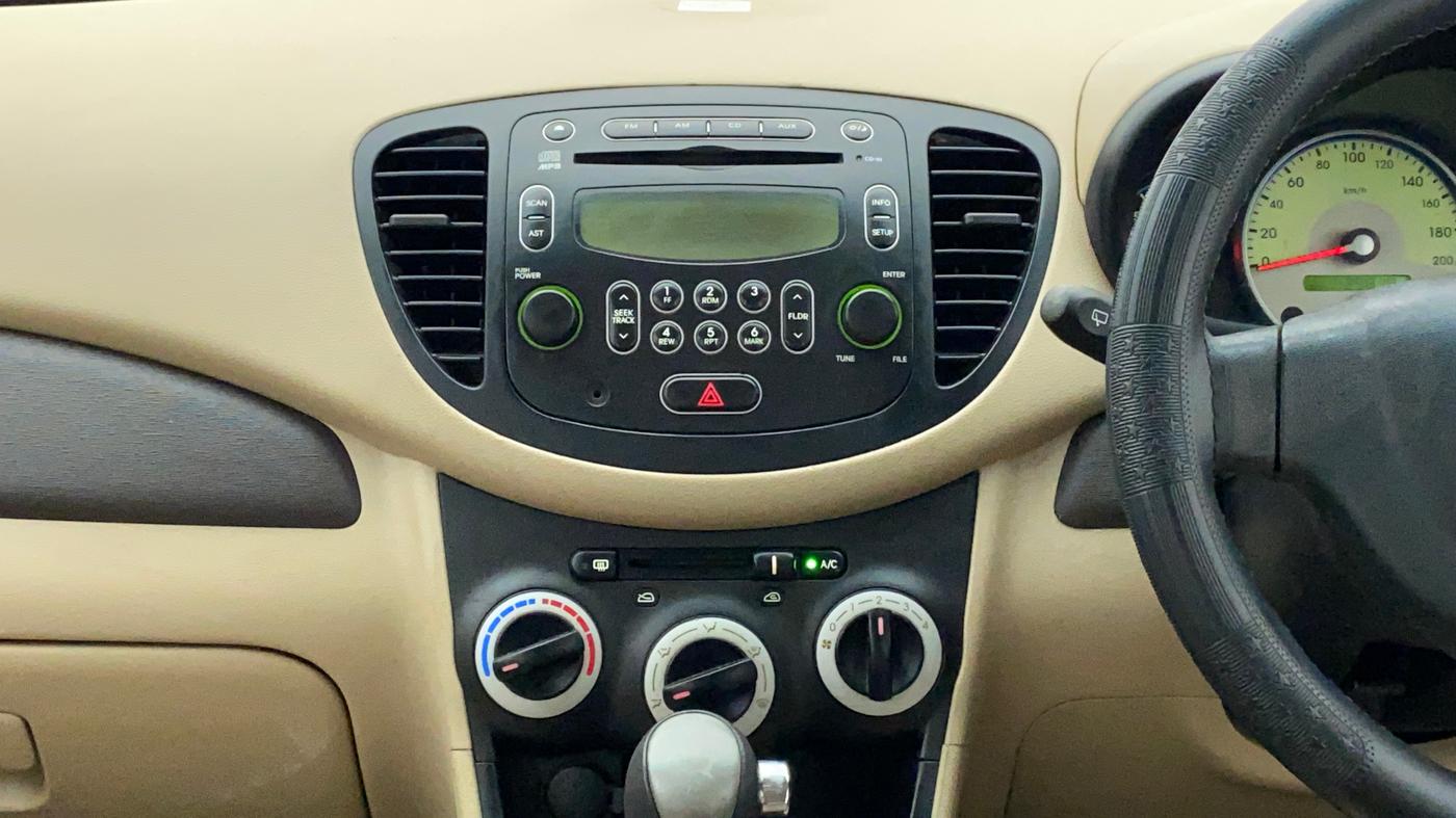 2010 Hyundai i10 SPORTZ 1.2 AT, Petrol, Automatic, 29,727 km, Air Conditioner