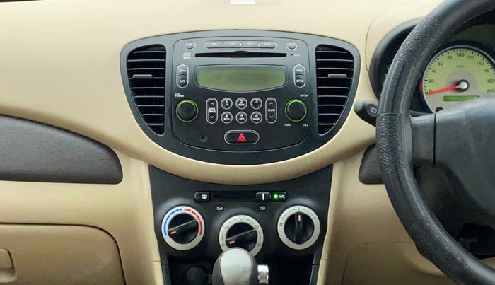 2010 Hyundai i10 SPORTZ 1.2 AT, Petrol, Automatic, 29,727 km, Air Conditioner