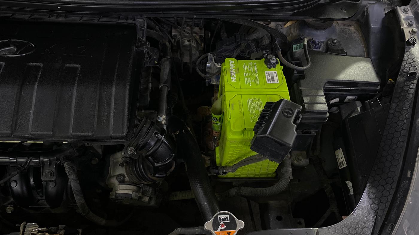 2019 Hyundai GRAND I10 NIOS SPORTZ 1.2 KAPPA VTVT, Petrol, Manual, 65,866 km, Engine View - Left