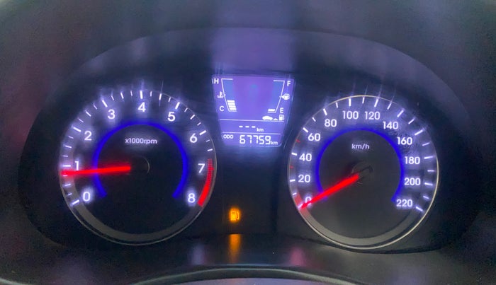 2014 Hyundai Verna FLUIDIC 1.6 VTVT SX, Petrol, Manual, 67,722 km, Odometer Image