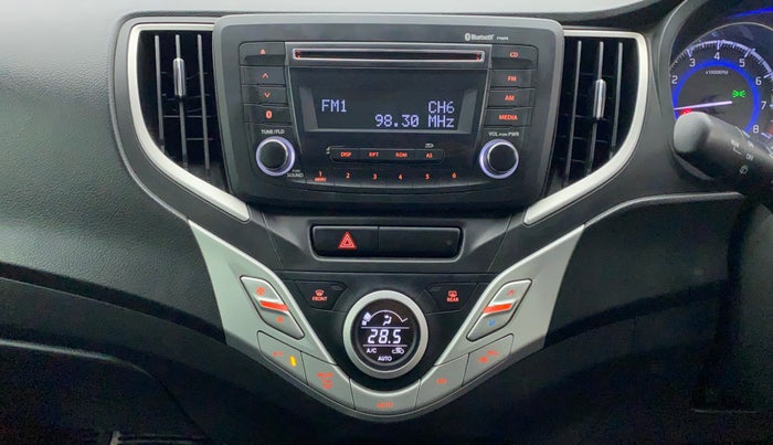2017 Maruti Baleno ZETA PETROL 1.2, Petrol, Manual, 34,567 km, Air Conditioner