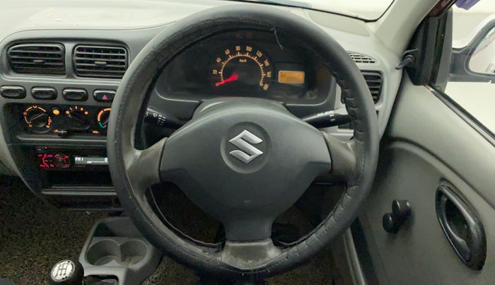 2012 Maruti Alto K10 LXI, Petrol, Manual, 60,223 km, Steering Wheel Close Up