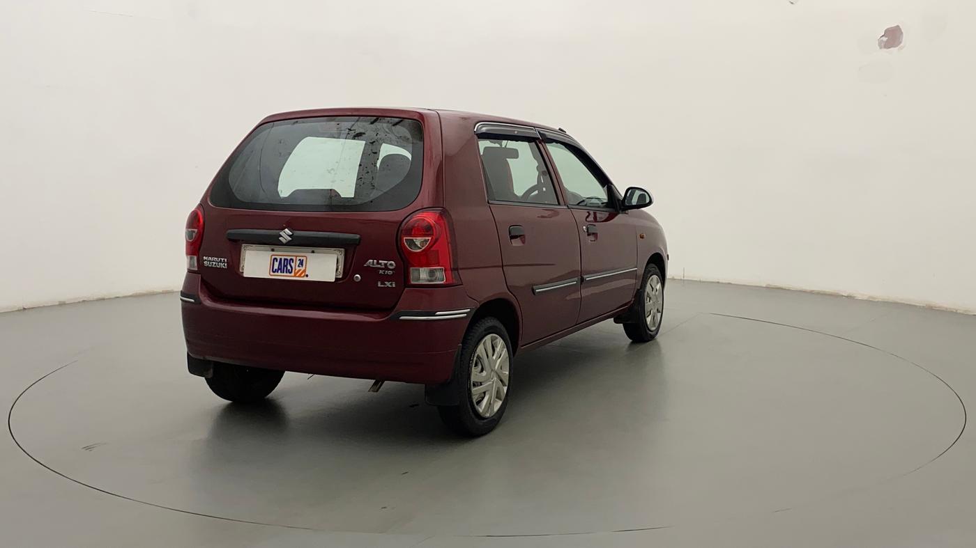 2012 Maruti Alto K10 LXI, Petrol, Manual, 60,223 km, Right Back Diagonal