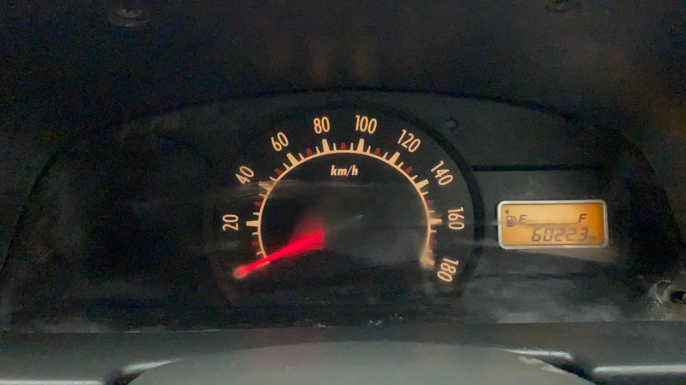 2012 Maruti Alto K10 LXI, Petrol, Manual, 60,223 km, Odometer Image