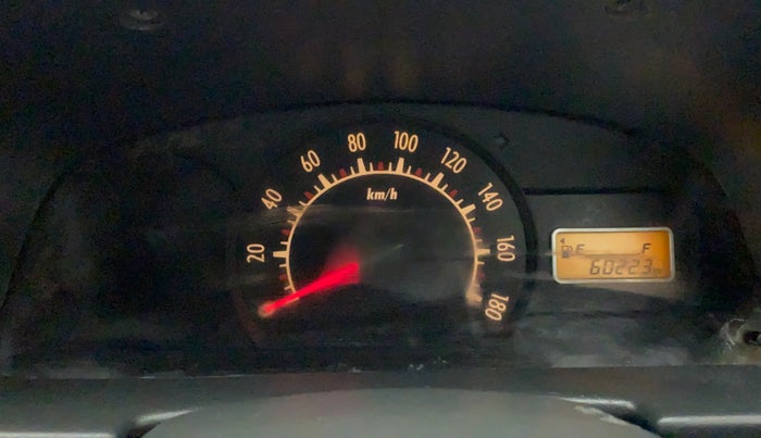 2012 Maruti Alto K10 LXI, Petrol, Manual, 60,223 km, Odometer Image