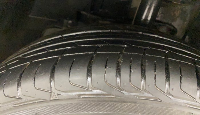 2018 Tata NEXON XZA PLUS PETROL, Petrol, Automatic, 57,997 km, Left Front Tyre Tread