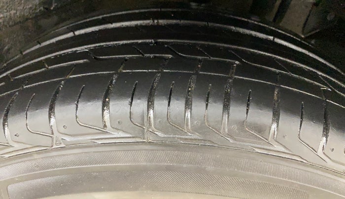 2018 Tata NEXON XZA PLUS PETROL, Petrol, Automatic, 57,997 km, Left Rear Tyre Tread