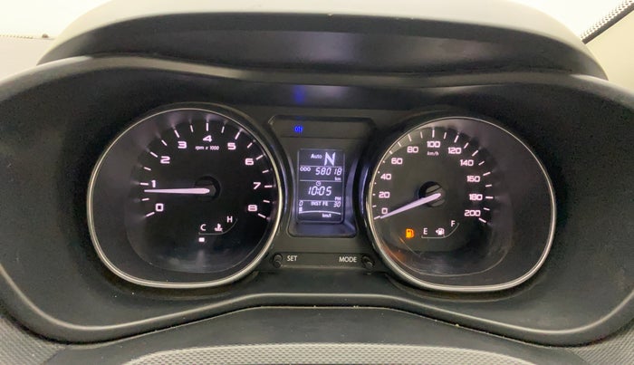2018 Tata NEXON XZA PLUS PETROL, Petrol, Automatic, 57,997 km, Odometer Image