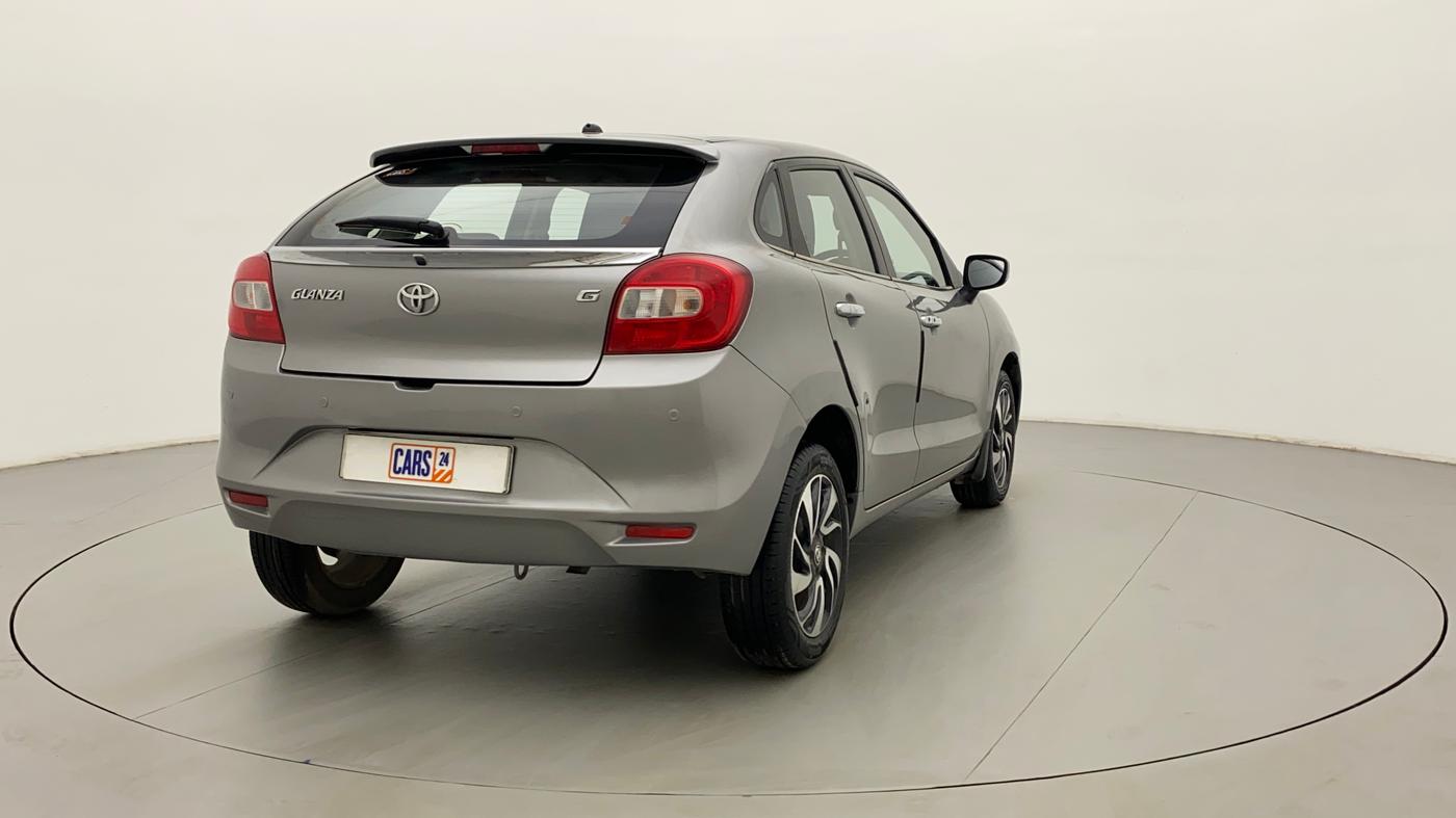 2019 Toyota Glanza G CVT, Petrol, Automatic, 28,809 km, Right Back Diagonal